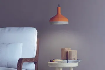 lampada arancione